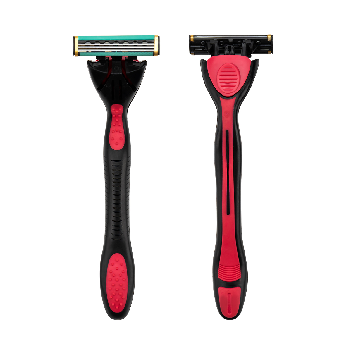 Cx-T41-k triplici ferrum mulieres corporis disposable tondenti novacula cum aurum in ore gladii