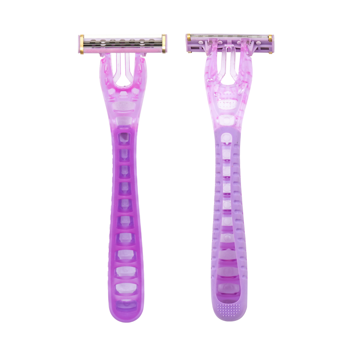 CX-T42-K Aurum Edge triplici Mundi Women Ratio Rasher cum Replaceable Shaving caput